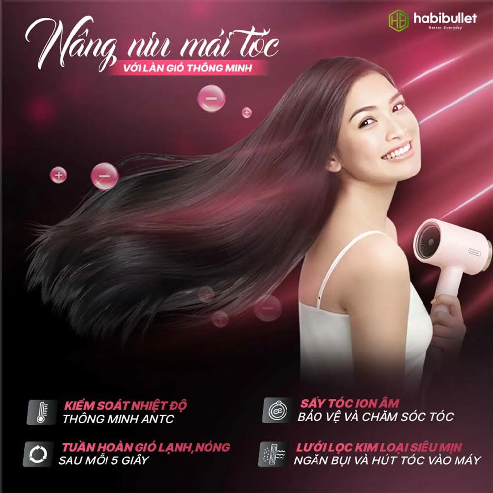 Habibullet HHB2599 Princess: Đẹp là quyền năng – tóc đẹp là khí chất